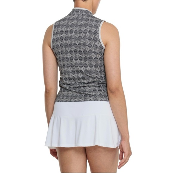 NWT Sigrid Olsen Tank Top - Zip Neck - Picture 2 of 7